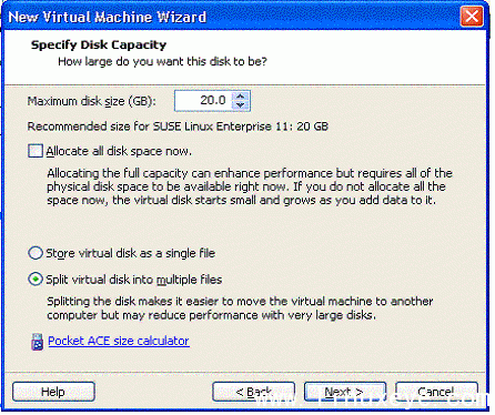 图 8. 多个文件存储的 VMware 虚拟机
