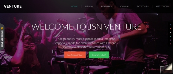 JSN Venture - free joomla templates